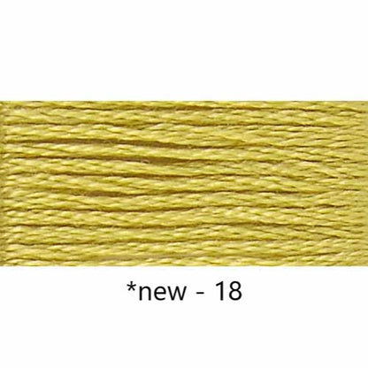 Embroidery Floss: Solid Colours Group 1 (White/B5200 - 200s)