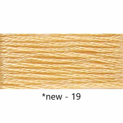 Embroidery Floss: Solid Colours Group 1 (White/B5200 - 200s)