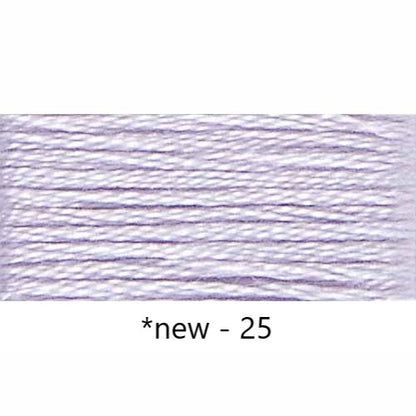 Embroidery Floss: Solid Colours Group 1 (White/B5200 - 200s)