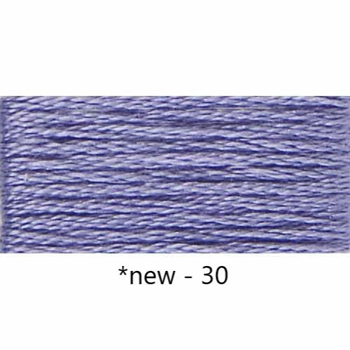 Perle Cotton: Size # 5 Group 1 (Range - White, B5200 - 550)
