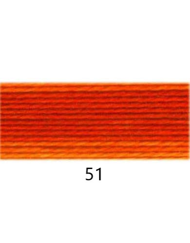 Perle Cotton: Size #5 Group 5 (Variegated Colours 48 - 121)