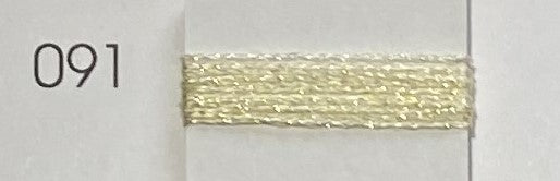 091 - Tressé Au Sextant | Metallic Braid