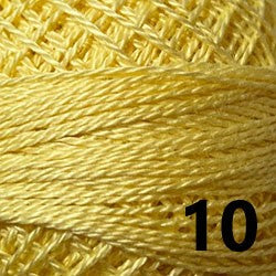 Perle Cotton - Size # 8 Solid Colours (Group 1)