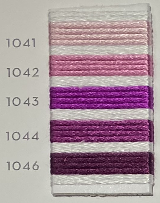 Soie d’Alger® - 5M skein - Red Violet Colour Range