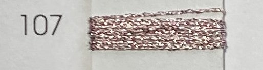107 - Tressé Au Sextant | Metallic Braid