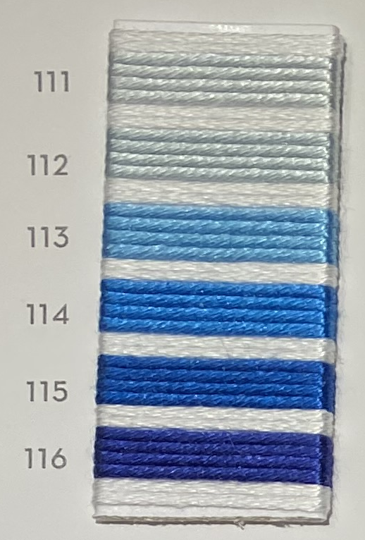 Soie d’Alger® - 5M skein - Blue Colour Range