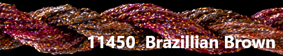 Metallic (Overdyed) - Braid # 4 Group 2 (Range 411s)