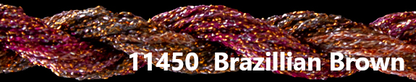 Metallic (Overdyed) - Braid # 4 Group 2 (Range 411s)