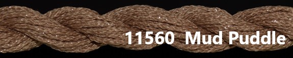 Metallic (Overdyed) - Braid # 4 Group 2 (Range 411s)