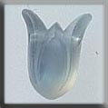 12023 - Large Tulip Matte Opal