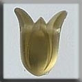 12024 - Large Tulip Matte Yellow Opal