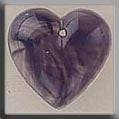 12099 - Medium Quartz Heart Purple