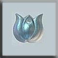 12158 - Very Small Tulip Matte Crystal