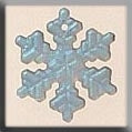12162 - Medium Snowflake Mt Crystal AB