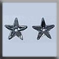 12165MH - Small 5 Pointed Star Crystal Bright