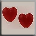 12217 - Large Channeled Hearts Ruby