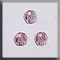 13017 - Round BEAD Light Amethyst AB