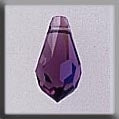 13052 - Very Small Teardrop Amethyst AB