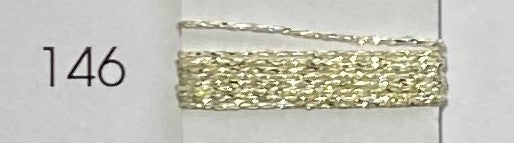 146 - Tressé Au Sextant | Metallic Braid