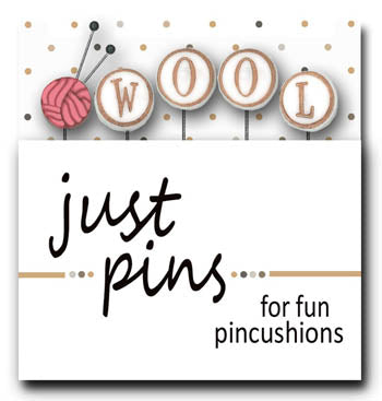 W Is for Wool (Just Pins)