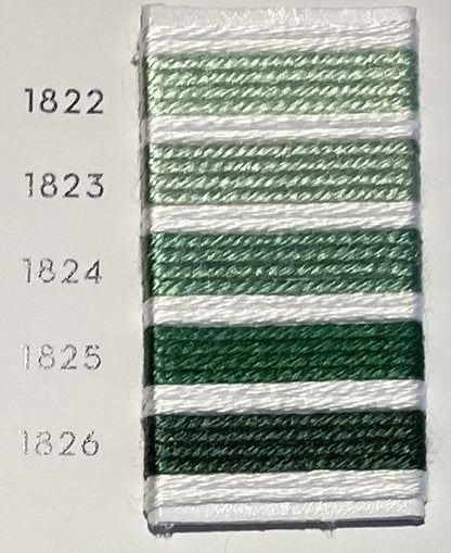 Soie d’Alger® - 5M skein - Green Colour Range