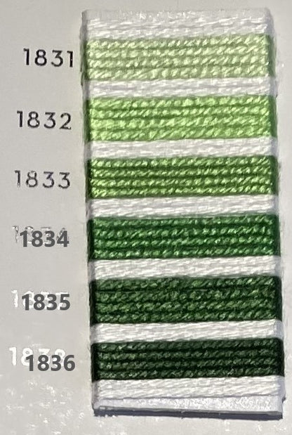 Soie d’Alger® - 5M skein - Green Colour Range