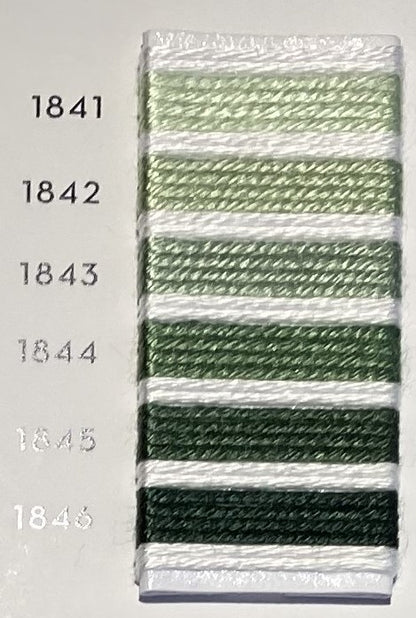 Soie d’Alger® - 5M skein - Green Colour Range