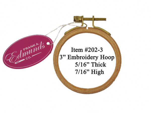 Embroidery Hoop - Smooth Beech Wood