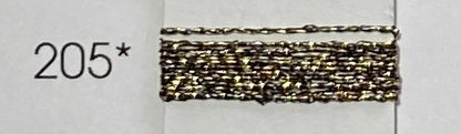 205 - Tressé Au Sextant | Metallic Braid