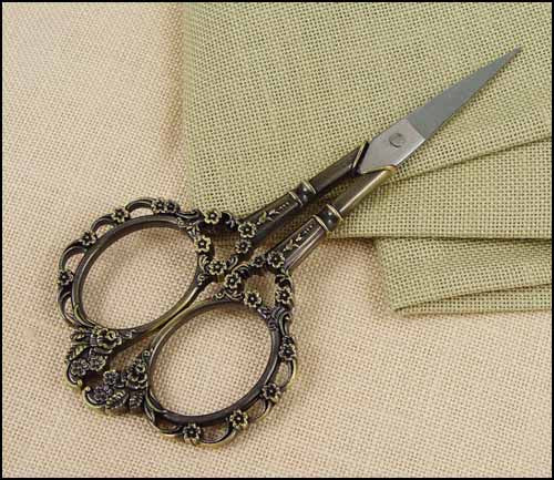 Victorian (Bronze Handles) Embroidery Scissors