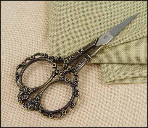 Victorian (Red Bronze Handles) Embroidery Scissors – Embroidery ...