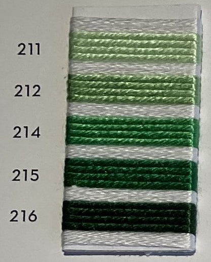 Soie d’Alger® - 5M skein - Green Colour Range