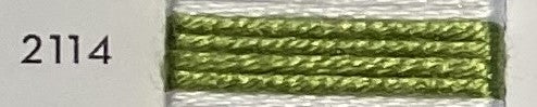 Soie d’Alger® - 5M skein - Yellow Green Colour Range