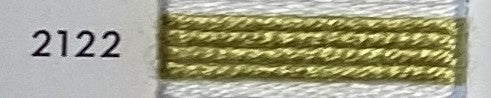 Soie d’Alger® - 5M skein - Yellow Green Colour Range