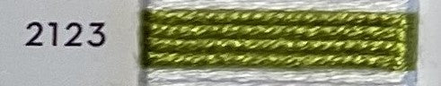 Soie d’Alger® - 5M skein - Yellow Green Colour Range