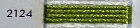 Soie d’Alger® - 5M skein - Yellow Green Colour Range