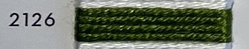 Soie d’Alger® - 5M skein - Yellow Green Colour Range