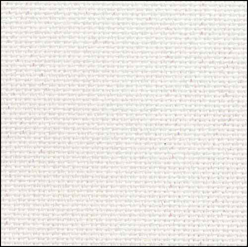 White (Opalescent Sparkle) - Lugana - 25 count