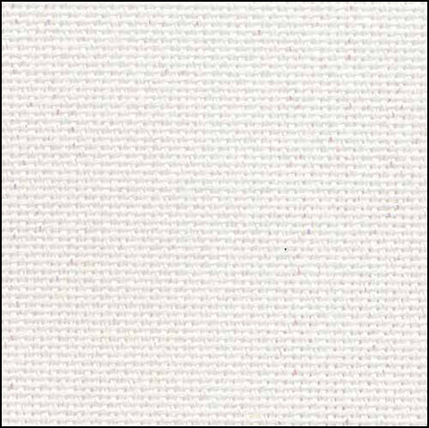 White (Opalescent Sparkle) - Lugana - 25 count