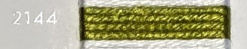 Soie d’Alger® - 5M skein - Yellow Green Colour Range