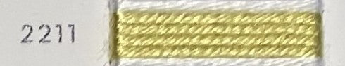 Soie d’Alger® - 5M skein - Yellow Green Colour Range