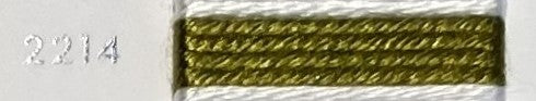 Soie d’Alger® - 5M skein - Yellow Green Colour Range