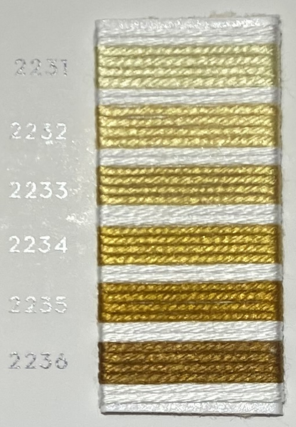 Soie d’Alger® - 5M skein - Yellow Colour Range