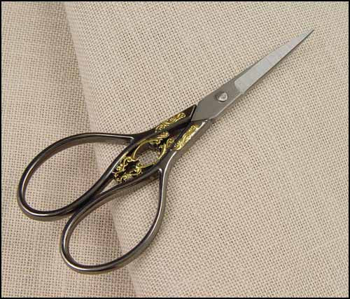 Marquis 4¼" (Pewter) Embroidery Scissors