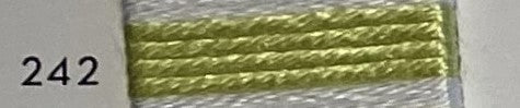 Soie d’Alger® - 5M skein - Yellow Green Colour Range