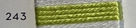 Soie d’Alger® - 5M skein - Yellow Green Colour Range