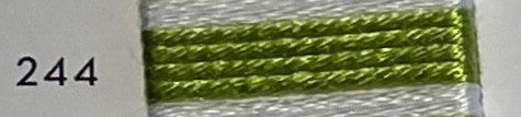 Soie d’Alger® - 5M skein - Yellow Green Colour Range