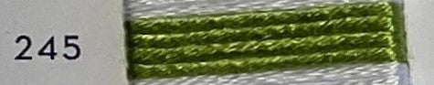 Soie d’Alger® - 5M skein - Yellow Green Colour Range