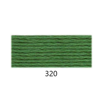 Embroidery Floss: Solid Colours Group 2 (300s - 500s)