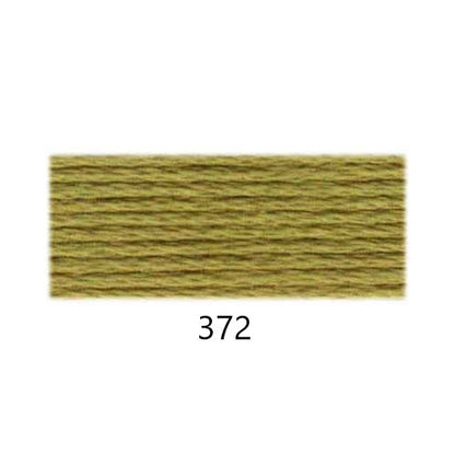 Embroidery Floss: Solid Colours Group 2 (300s - 500s)